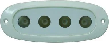 LED Flood / Docking Light - Slimline Flush Mount - 12-24V