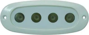 LED Flood / Docking Light - Slimline Flush Mount - 12-24V