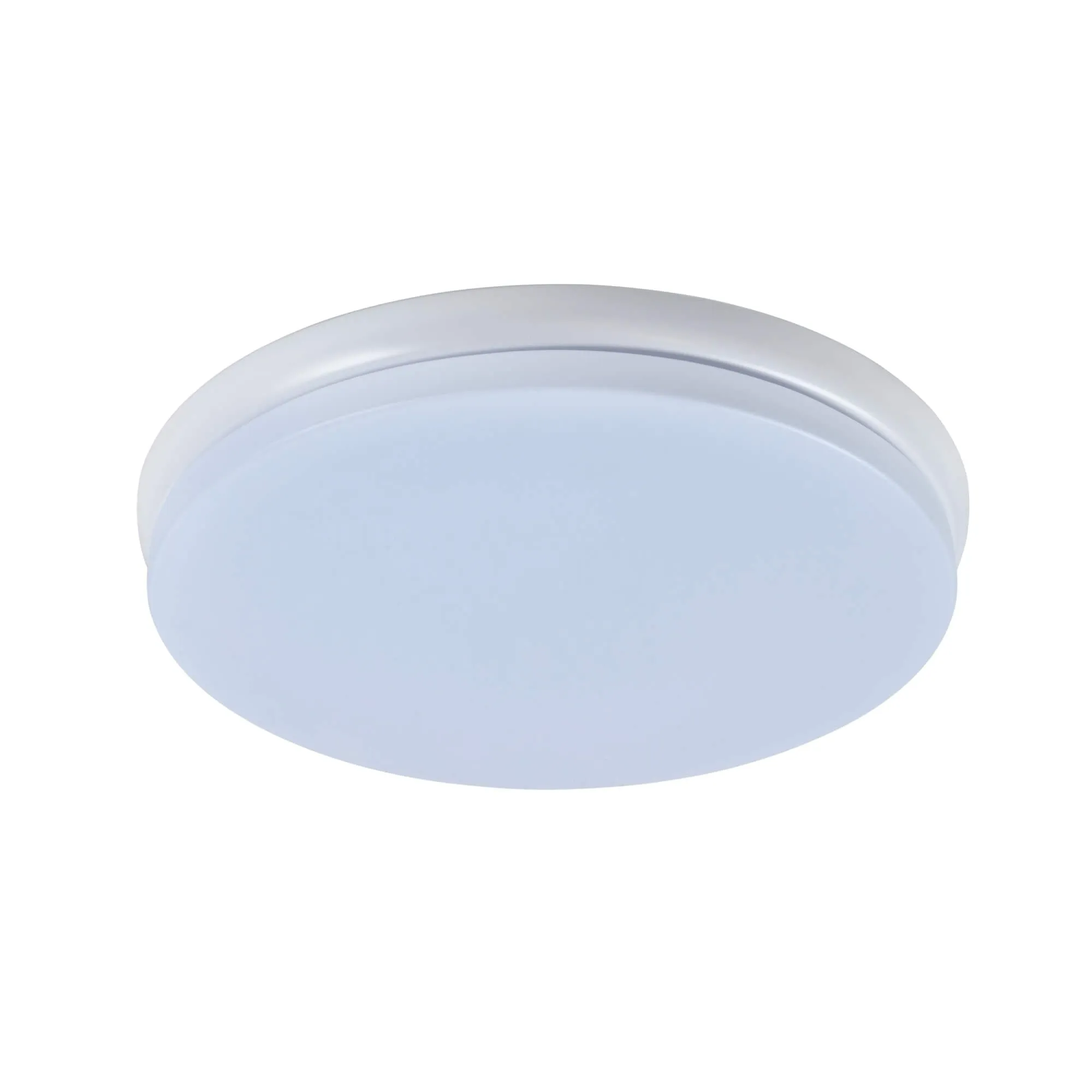 LED Flush Mount round ceiling light 120V/60HZ 0-10V dimmable corridors kitchens breakrooms utility work areas and stairways