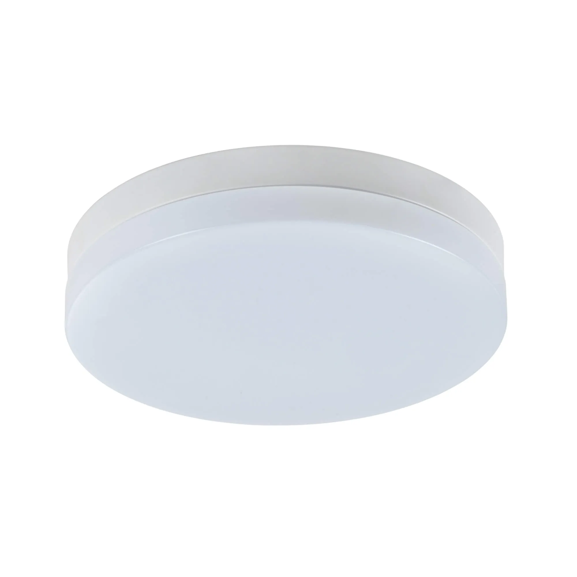 LED Flush Mount round ceiling light 120V/60HZ 0-10V dimmable corridors kitchens breakrooms utility work areas and stairways