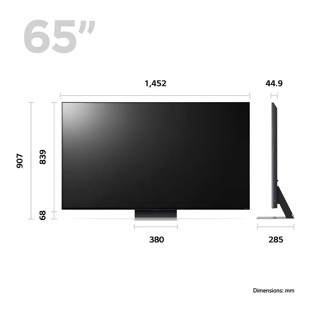 LG 65QNED866RE 65" QNED  4K Mini LED TV