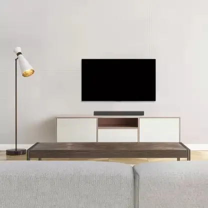 LG Soundbar SP2, 100W 2.1Ch Home Theatre System, Built-in Subwoofer for Powerful Bass in Eco-Friendly Fabric Wrapped Design