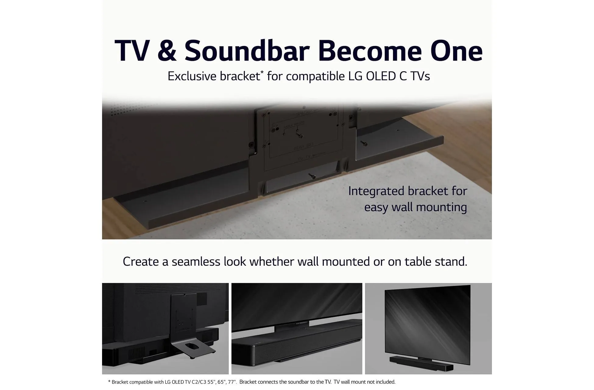 LG USC9S 3.1.3 Wireless Soundbar and Subwoofer with Dolby Atmos Black