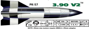 LOC V-2 3.90"