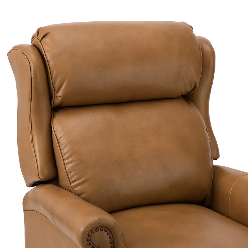 Lucina Genuine Leather Manual Recliner