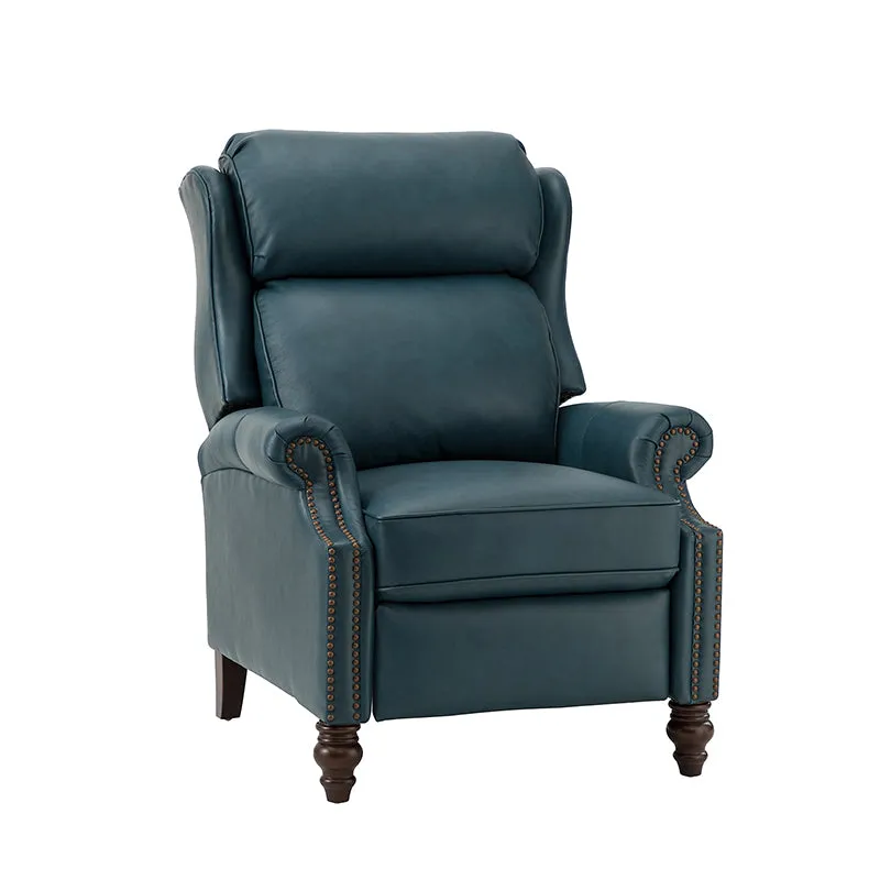 Lucina Genuine Leather Manual Recliner