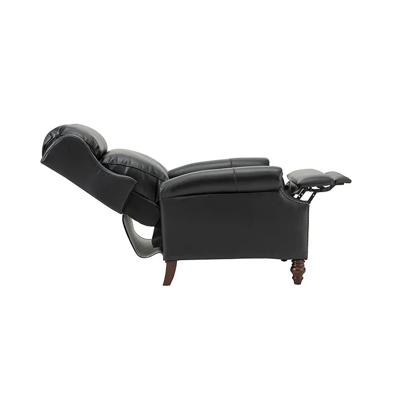 Lucina Genuine Leather Manual Recliner