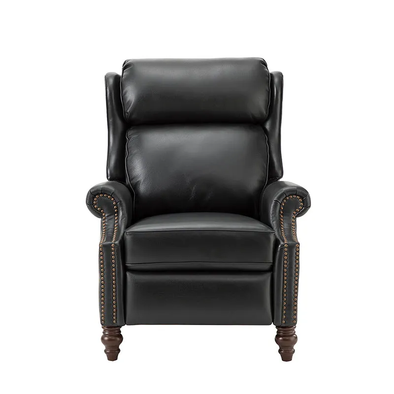 Lucina Genuine Leather Manual Recliner
