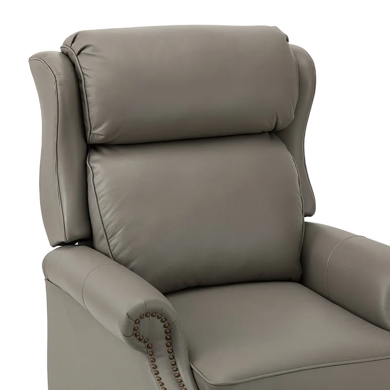Lucina Genuine Leather Manual Recliner