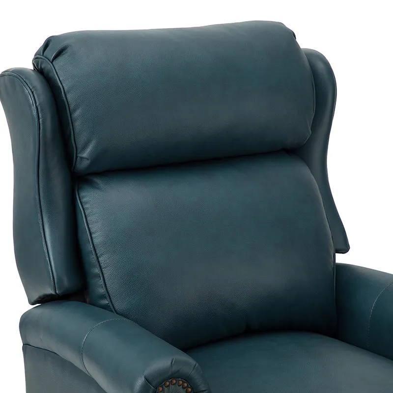 Lucina Genuine Leather Manual Recliner