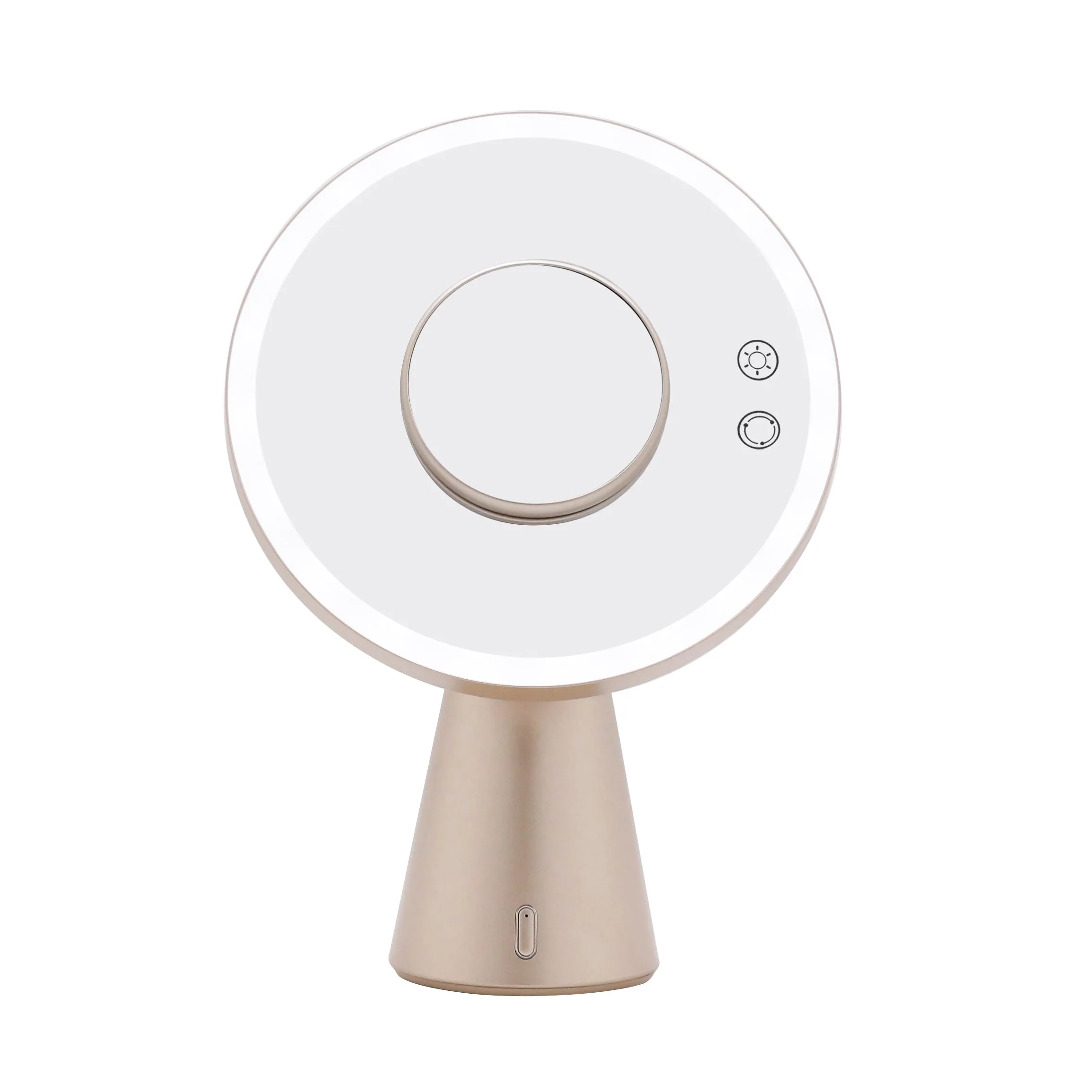 Luna Makeup Mirror and Night Lamp with Bluetooth Speakers