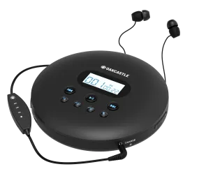 Majority Oakcastle CD100 Bluetooth Portable CD Player - Black