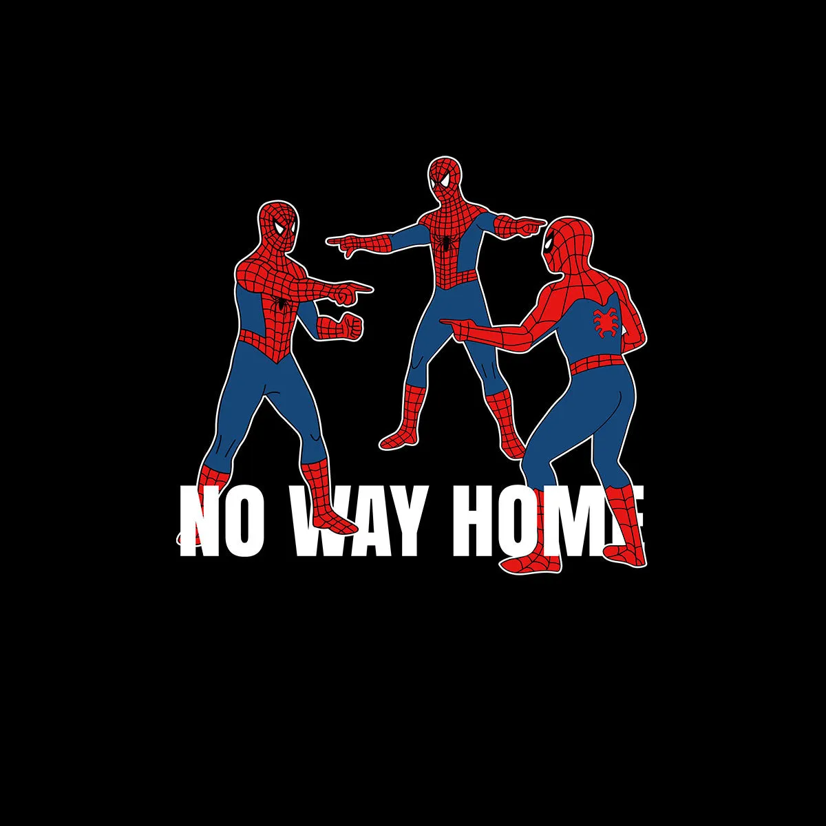 Marvel Comics Spider-Man Pointing Meme Funny Spider-Meme T-Shirt