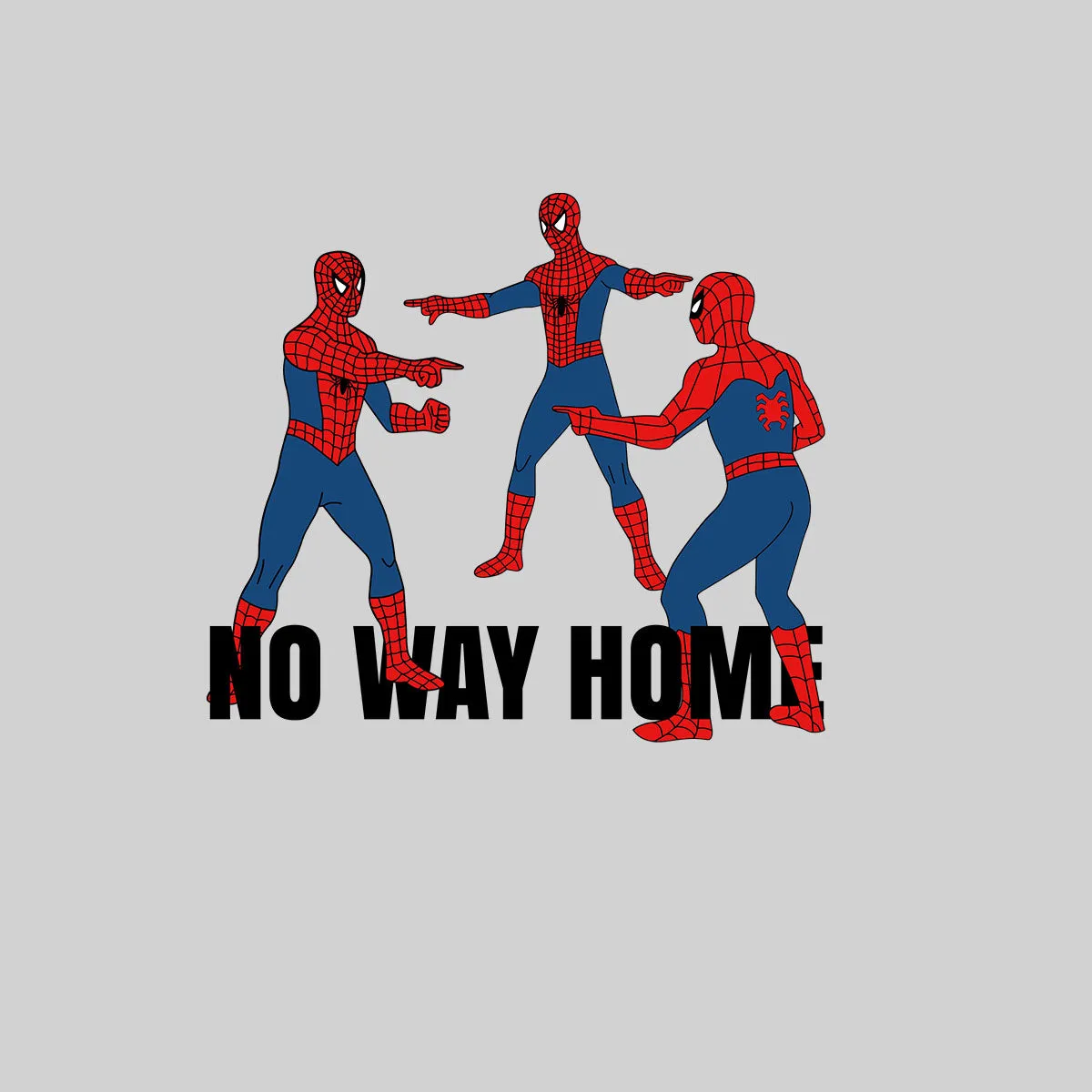 Marvel Comics Spider-Man Pointing Meme Funny Spider-Meme T-Shirt