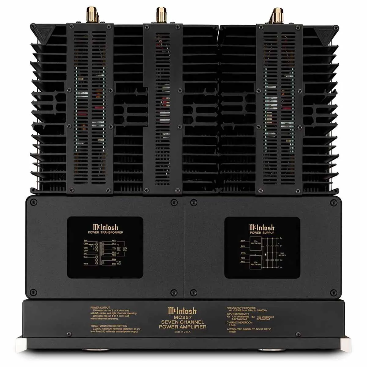 McIntosh MC257 7-channel Solid State Amplifier