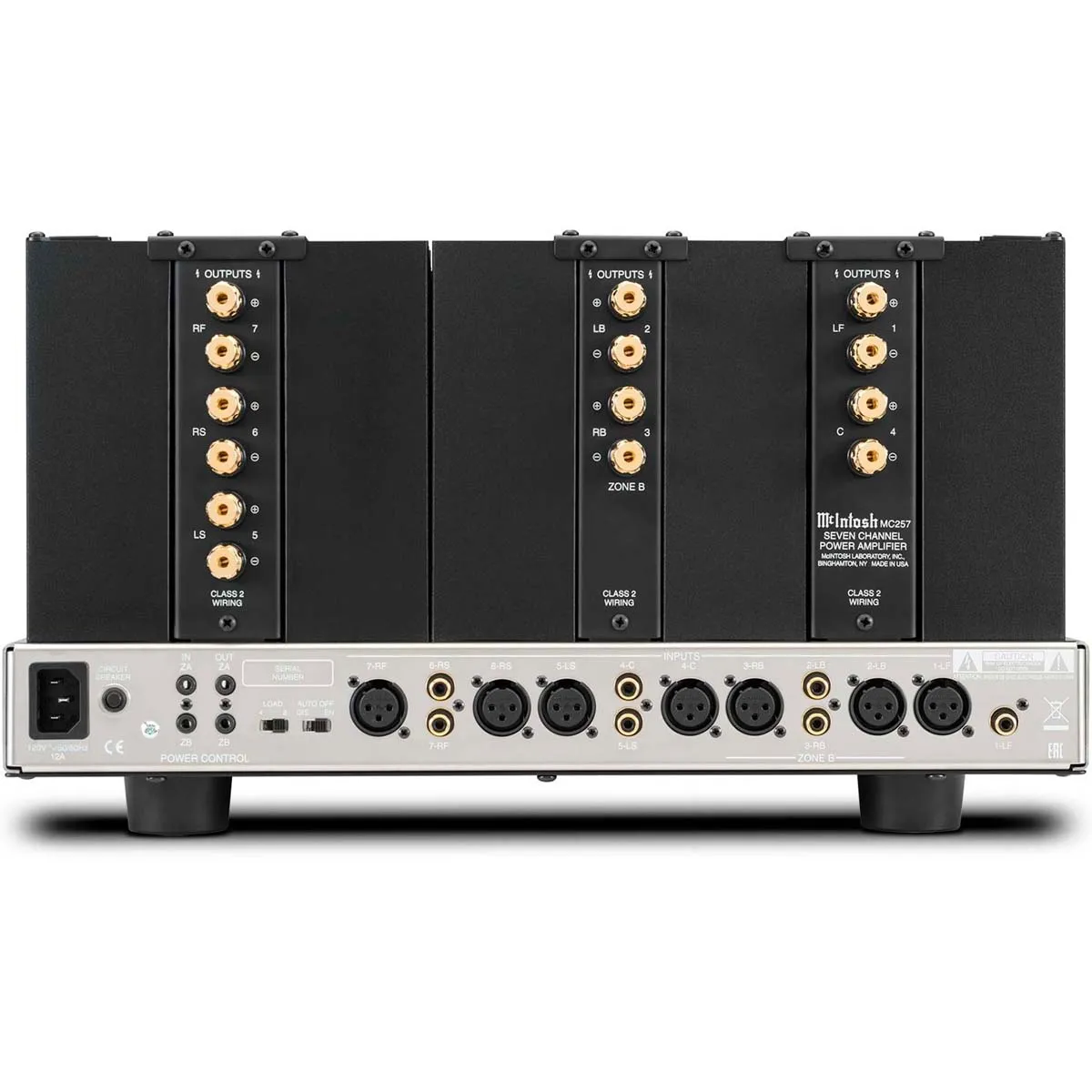 McIntosh MC257 7-channel Solid State Amplifier