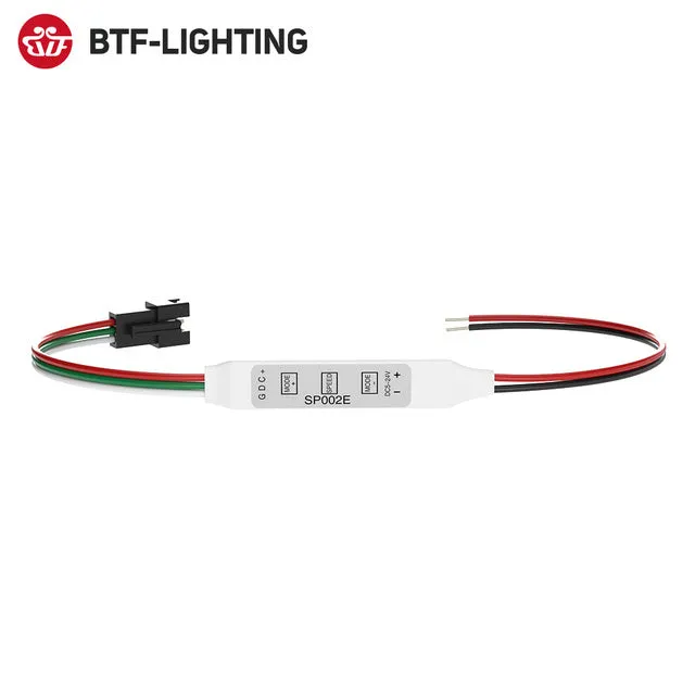 Mini WS2812B WS2811 Controller for Pixel LED Strip Light USB 3 4 Key SP621E Music Bluetooth APP DC5V-24V