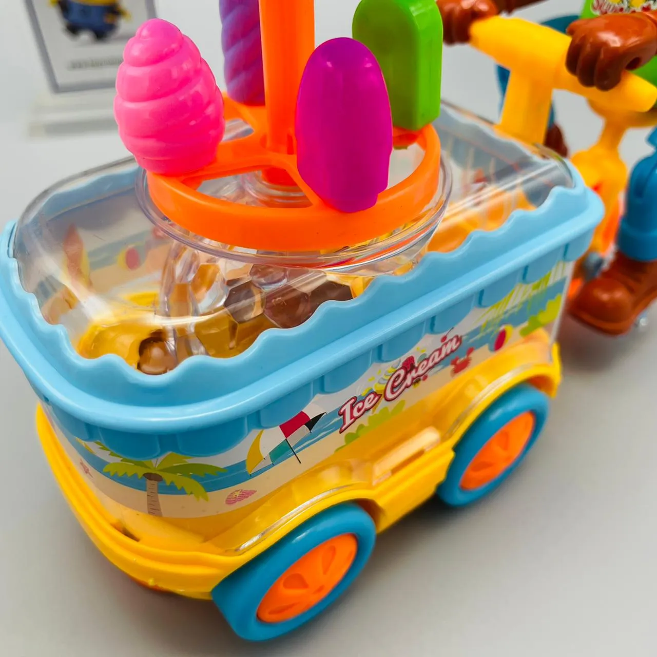 Monkey Ice Cream Bicycle