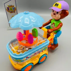 Monkey Ice Cream Bicycle
