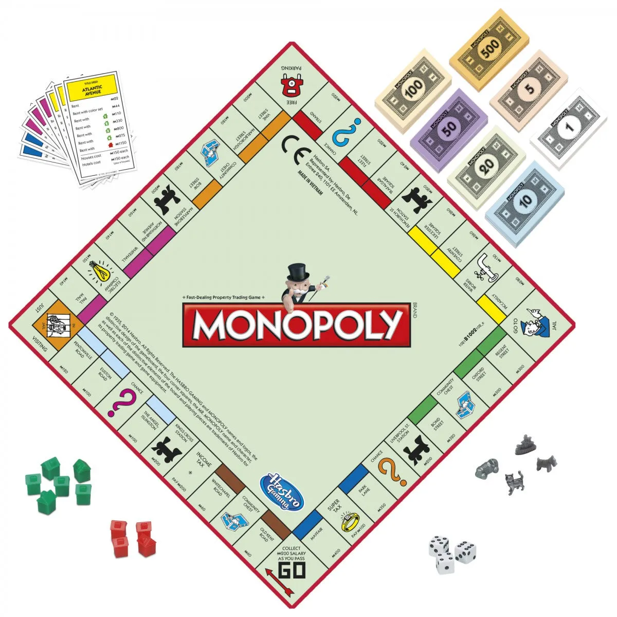 Monopoly Grab & Go Travel Game B1002