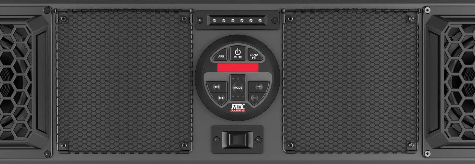 MTX MUDSYS46 Bluetooth Overhead UTV Audio System