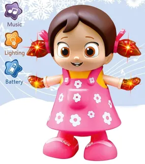 Musical Dancing Doll with Flashing Lights