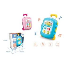 Musical Suitcase with Lights Assorted |1 Pcs