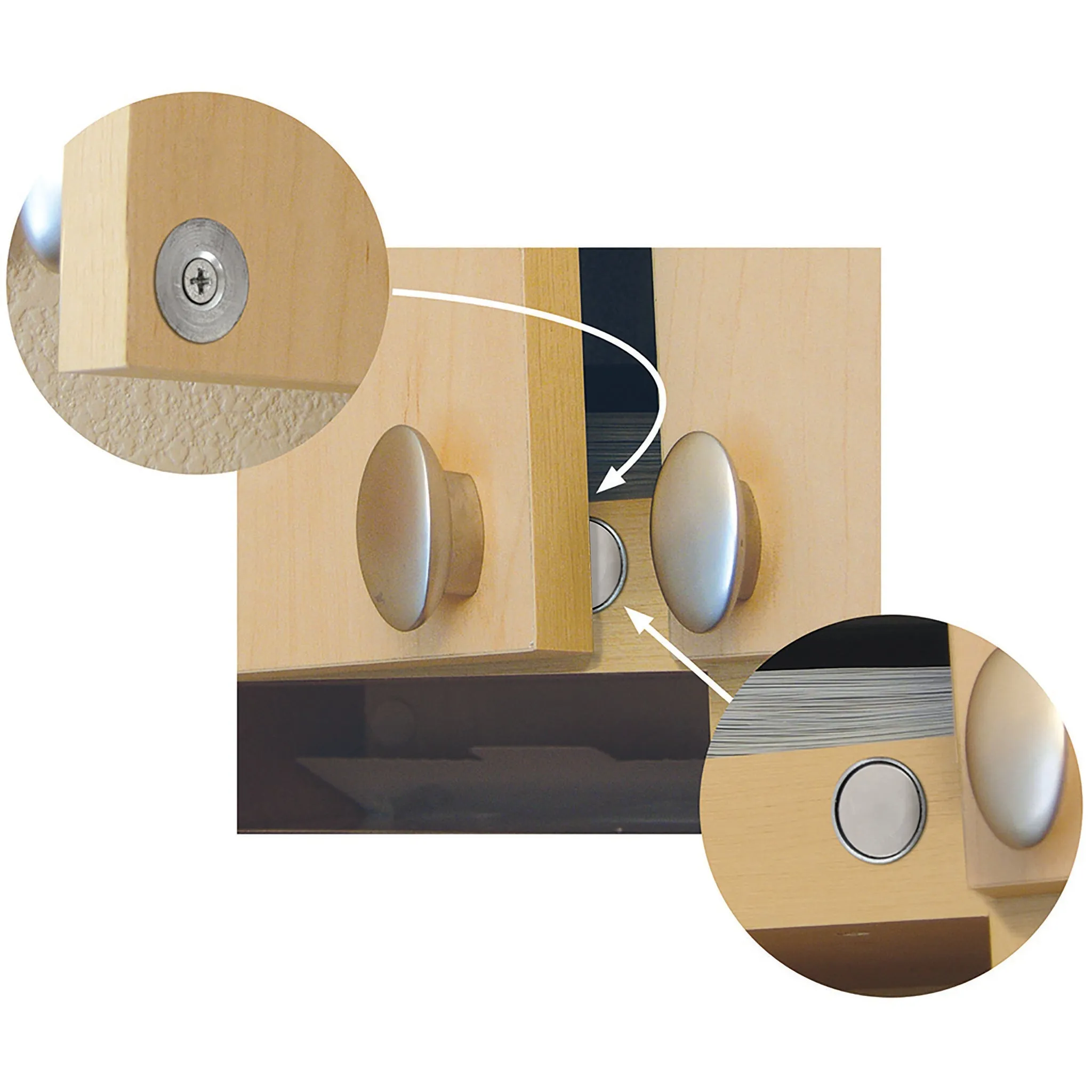 Neodymium Magnetic Latch Kit | Holding Strength 2.7kg