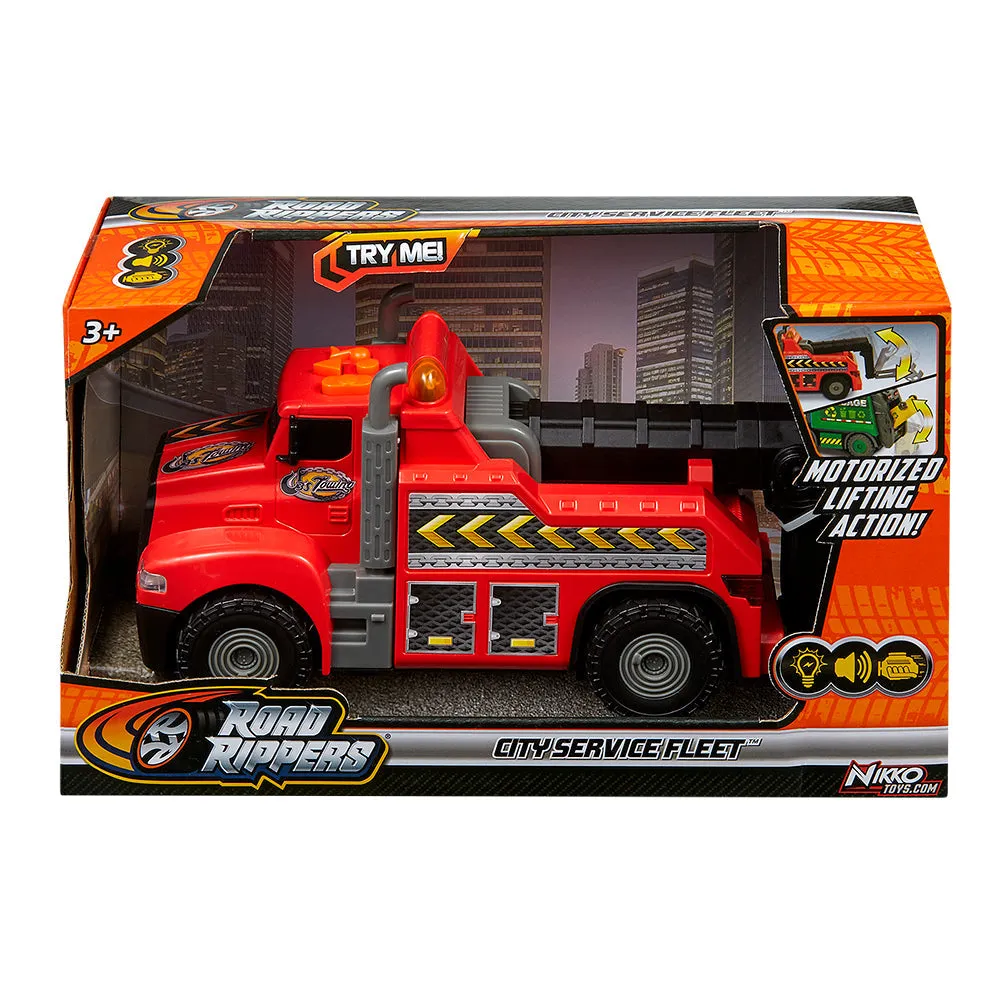 Nikko Road Rippers City Service Fleet Tow Truck