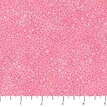 Northcott Artisan Spirit Ambience - Light HIbiscus Confetti Texture