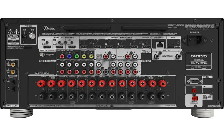 Onkyo TX-RZ70 11.2-channel home theater receiver