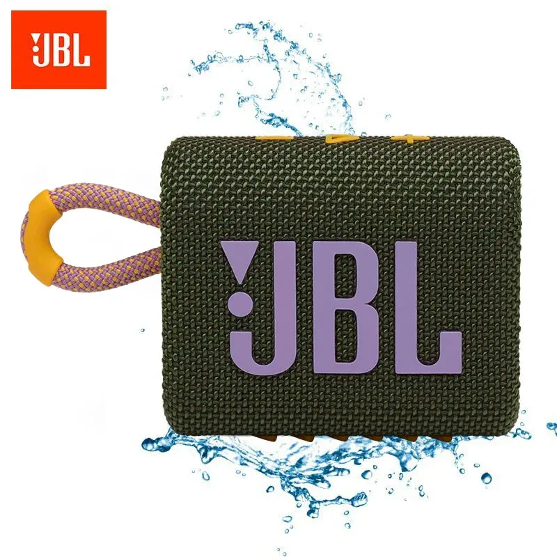 Original JBL Original Go 3 Portable Bluetooth Speaker Powerful Bass Subwoofers Mini Wireless Speaker Stereo Sound Mode JBL GO3