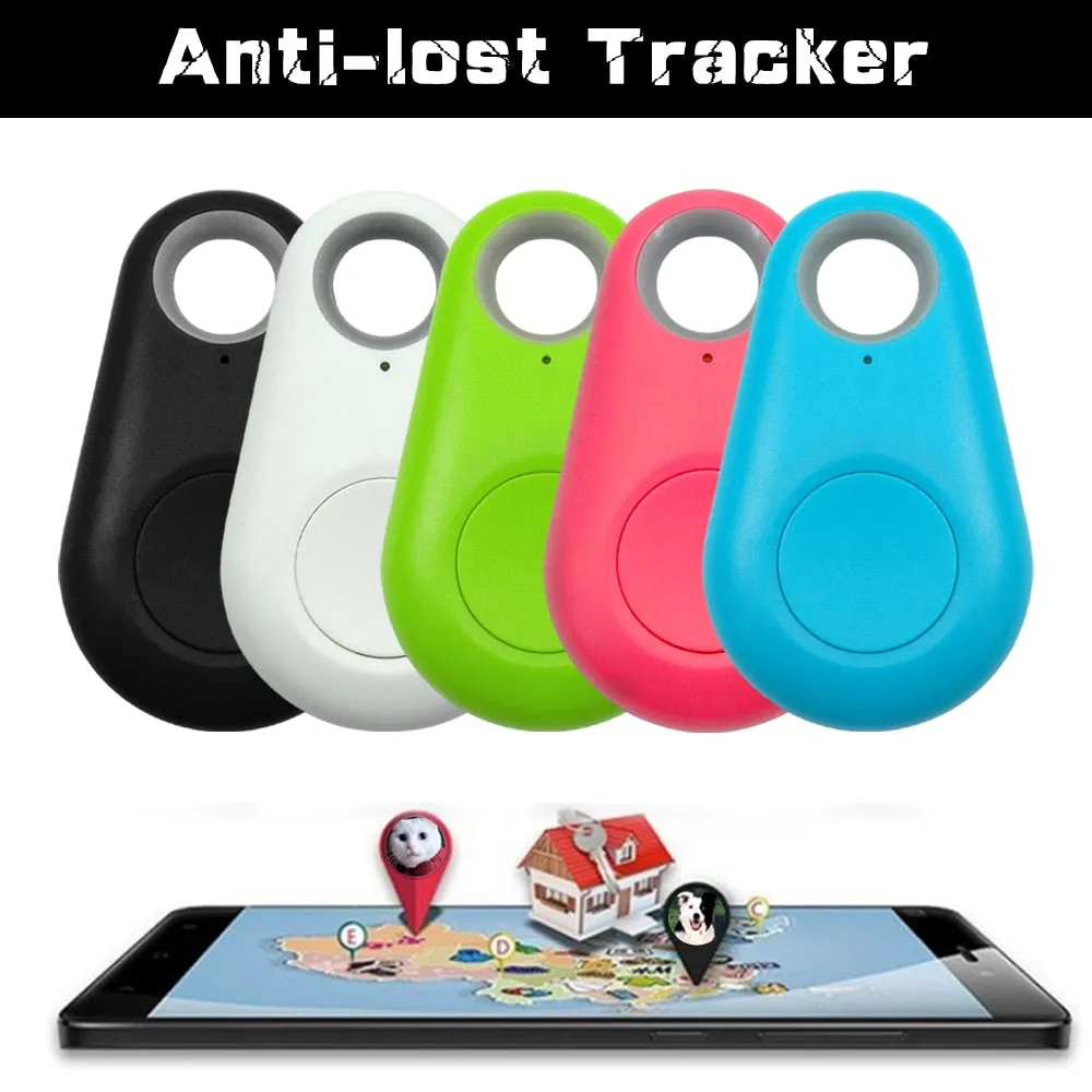 Pet Smart GPS Tracker Mini Anti-Lost Waterproof Bluetooth Locator Tracer For Pet Dog Cat Kids Car Wallet Key Collar Accessories, dog accessories