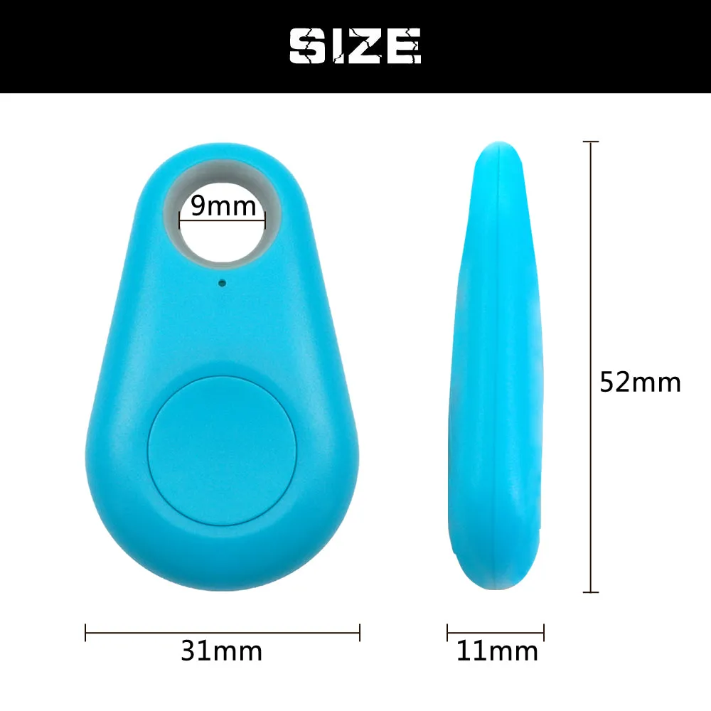 Pet Smart GPS Tracker Mini Anti-Lost Waterproof Bluetooth Locator Tracer For Pet Dog Cat Kids Car Wallet Key Collar Accessories, dog accessories