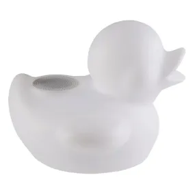 Peyton Vibrant Floating Duck LED Bluetooth Speaker - White, RGB Warm White, PL0229
