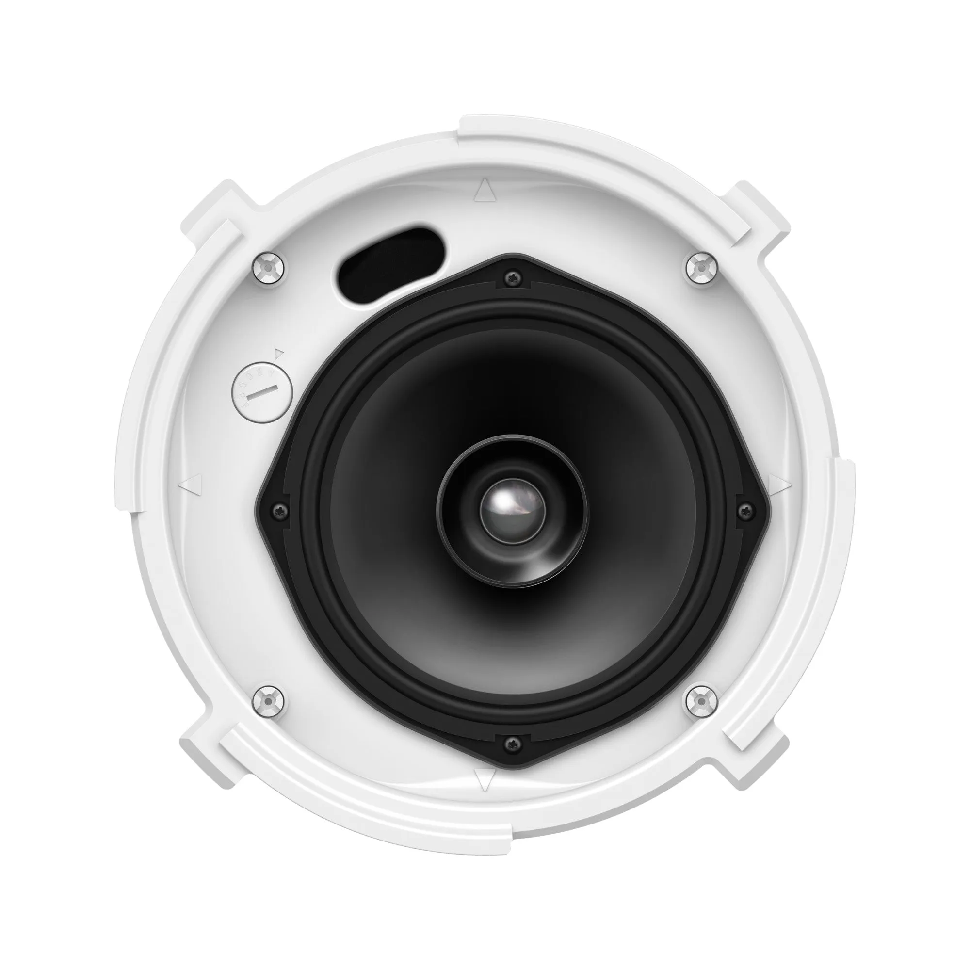 Pioneer Pro Audio 6.5” Ceiling Speaker, Home Theater Audio Amplifier Studio Speakers - White Grill