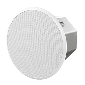Pioneer Pro Audio 6.5” Ceiling Speaker, Home Theater Audio Amplifier Studio Speakers - White Grill