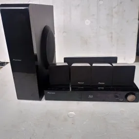 Used Pioneer XV-BD707 5.1Ch Home Theater Set with 1000Watts, Bluetooth, 3D Blu-Ray DVD, USB, FM, Optical, Aux - London