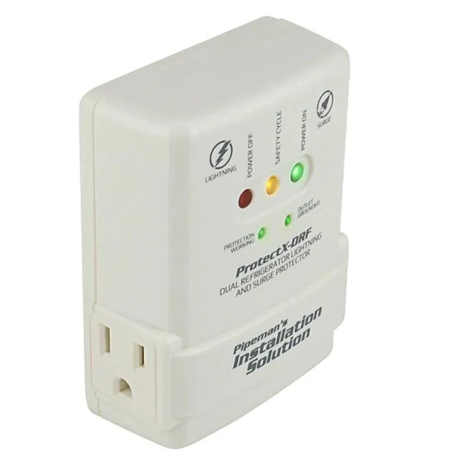 Pipeman's 2 Outlets Surge and Lightning Protector