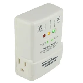 Pipeman's 2 Outlets Surge and Lightning Protector