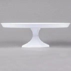 Plastic White 11.75 Cake Stand