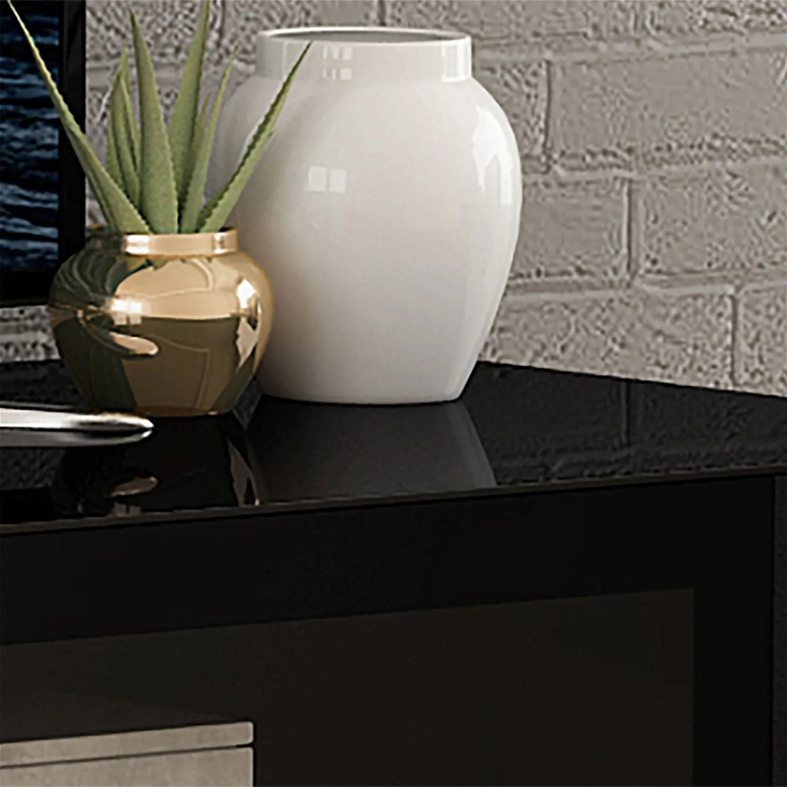 PLATINUM 180cm Home Theatre Unit, TV Unit Black by Tauris