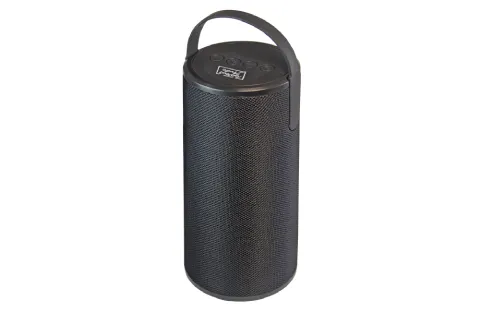 Portable Rechargeable Bluetooth 2-Speaker Set with FM, USB, and Micro-SD