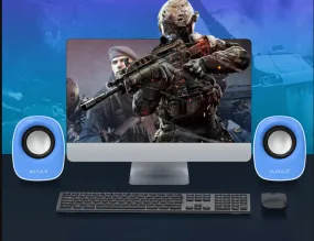 Portable Wired USB 2.0 Computer Speakers-E-002