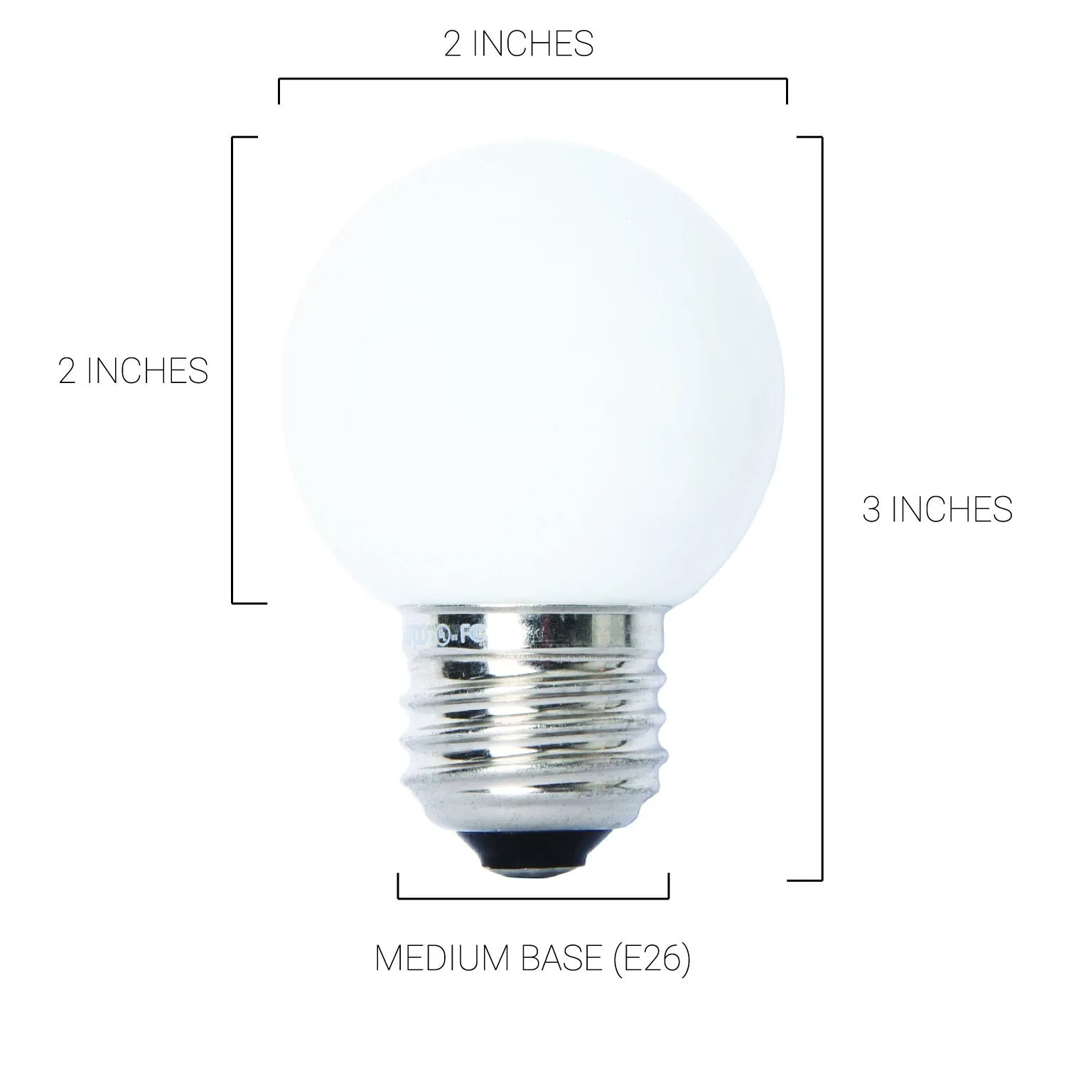 Priced Each - Dimmable G16.5 LED / 2700K / Warm White / 40W