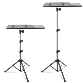 Projector Tripod Stand Folding with Height Tilt Adjustment