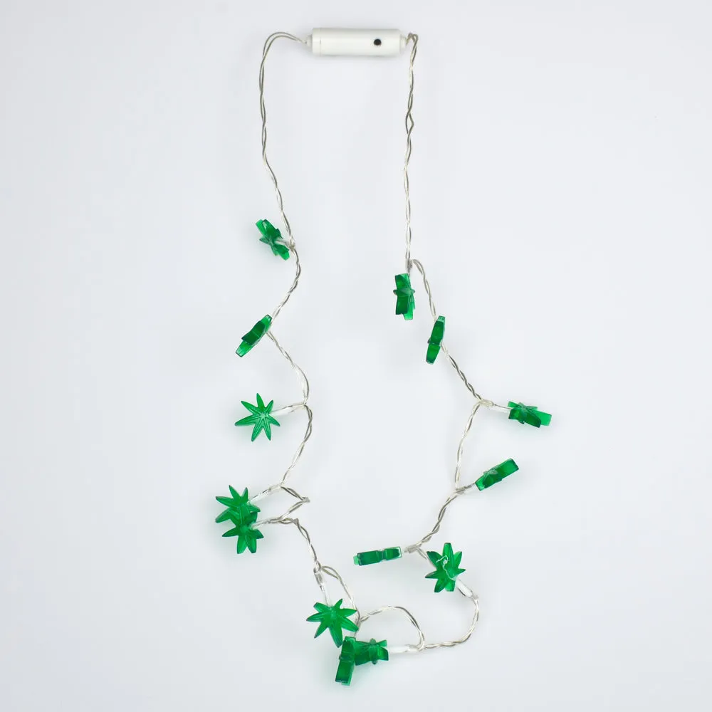 Pulsar LED Pot Leaf Necklace