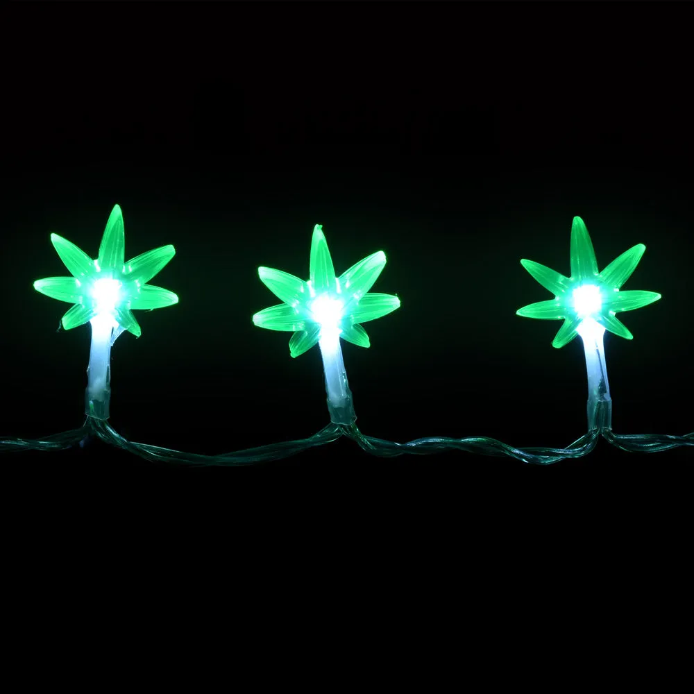 Pulsar LED Pot Leaf Necklace