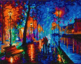 "Melody of the Night" by Leonid Afremov Crystal Art Kit 40x50cm