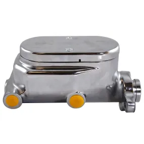 Racing Power Chrome Aluminum Master Cylinder Smooth Top 1" Bore